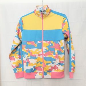 Rebel Minds Camo Full Zip Jacket Athletic